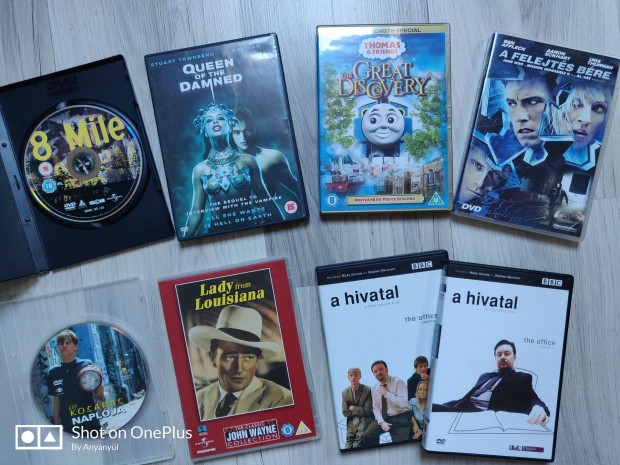 Filmek sorozatok DVD