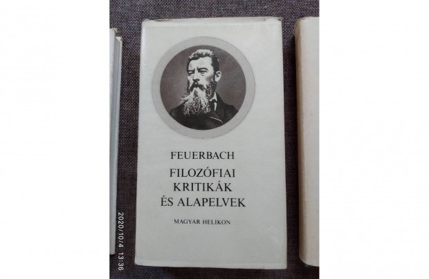 Filozfiai kritikk s alapelvek Feuerbach