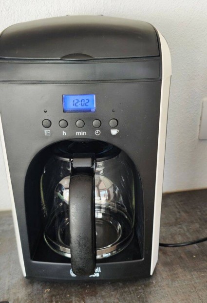 Filteres kávé - és teafőző, digitális - óra - kijelzővel