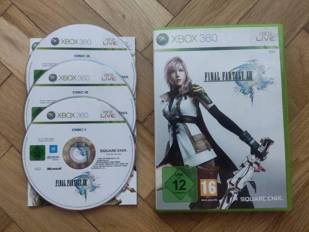 Final Fantasy 13 Xbox 360 Xbox One Final Fantasy XIII