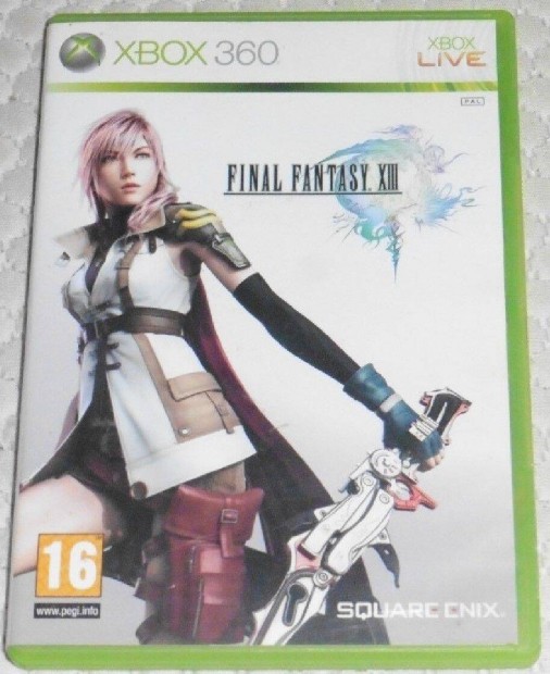 Final Fantasy 13. (Final Fantasy XIII) Gyri Xbox 360, Xbox ONE jtk