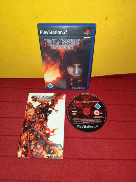 Final Fantasy VII Dirge of Cerberus PAL Playstation 2 (német tok, ango