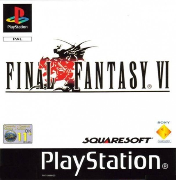 Final Fantasy VI, Boxed PS1 jtk