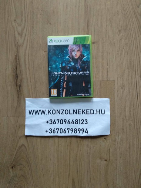 Final Fantasy XIII Lightning Returns Xbox One Kompatibilis eredeti Xbo