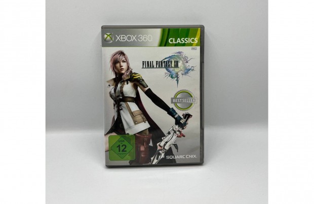 Final Fantasy XIII - Xbox 360 jtk, hasznlt