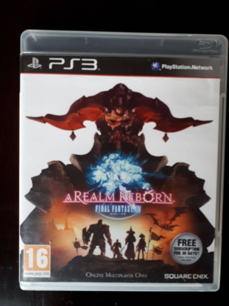 Final Fantasy XIV A Realm Reborn ps3 jtk,elad,csere is