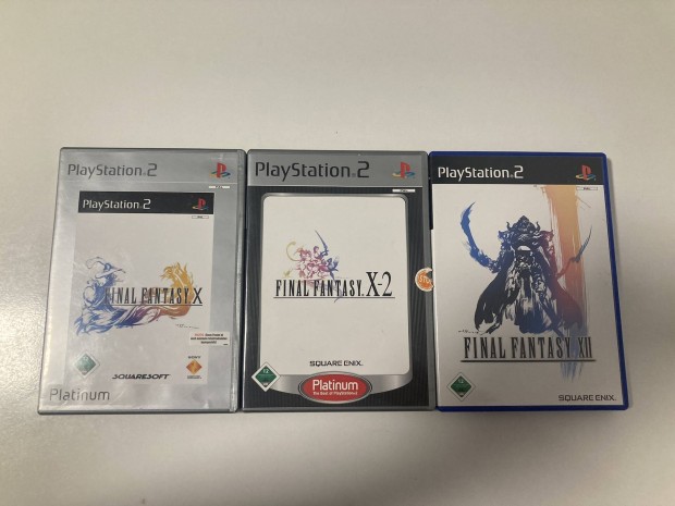 Final fantasy X X-2 XII sony playstation 2 ps2 játék