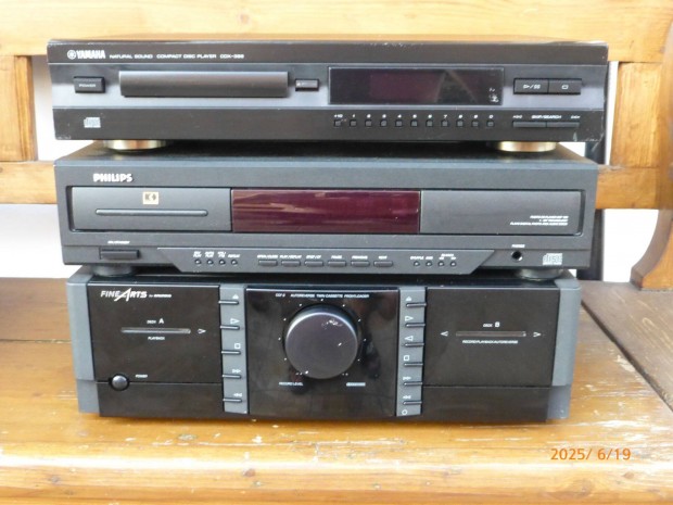 Fine Arts Deck + philips Photo cd + Yamaha cd ! Hibásak !