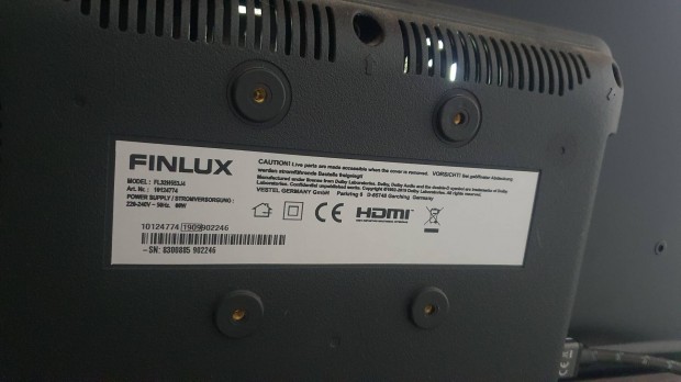 Finlux full hd led tv + Silvercrest soundbar