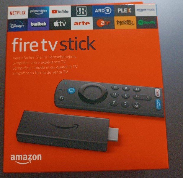 Fire TV Stick Full HD j, egyszer lett kibontva