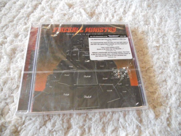 Fireball Ministry : Their rock is not our rock CD ( j, Flis)