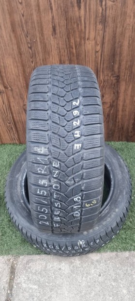 Firestone 205/55 R17 6,5mm 2018-as Tli Gumiabroncs 2db #292