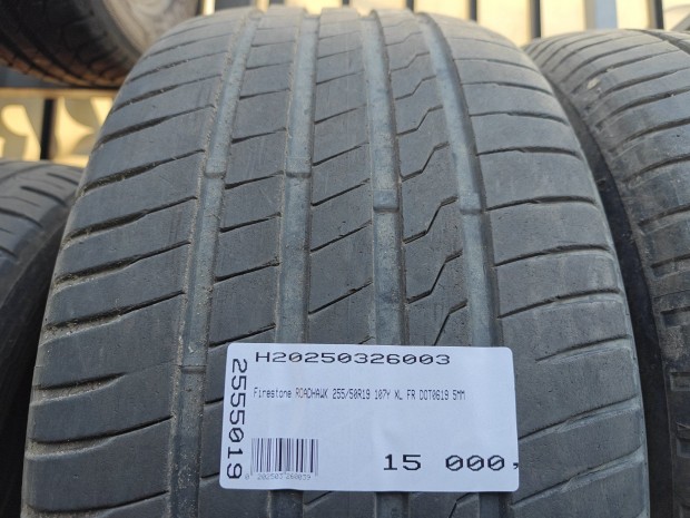Firestone ROADHAWK 255/50R19 107Y XL FR DOT0619 5MM HASZNÁLT