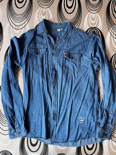 Firetrap farmer ing farmerkék L-es
