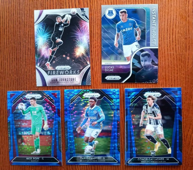 Fireworks, Instant Impact, kk parallel - Premier League Prizm 2020-21