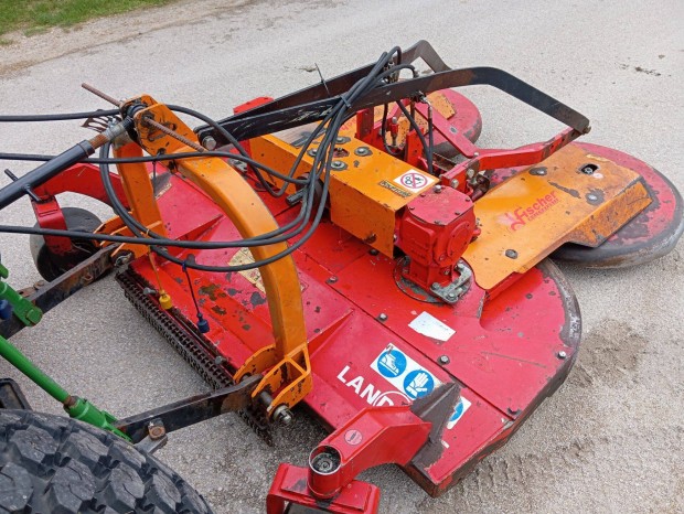Fischer kasza, mulcsozó, szárzúzó, John deere, kubota, Mtz