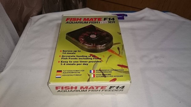 Fish Mate F14 automata idzts akvrium hal etet, j!