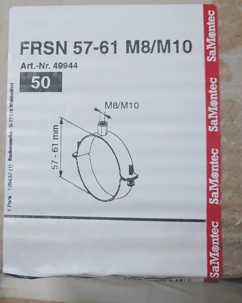 Fisher Cstart bilincs Frsn 57-61 M8/M10