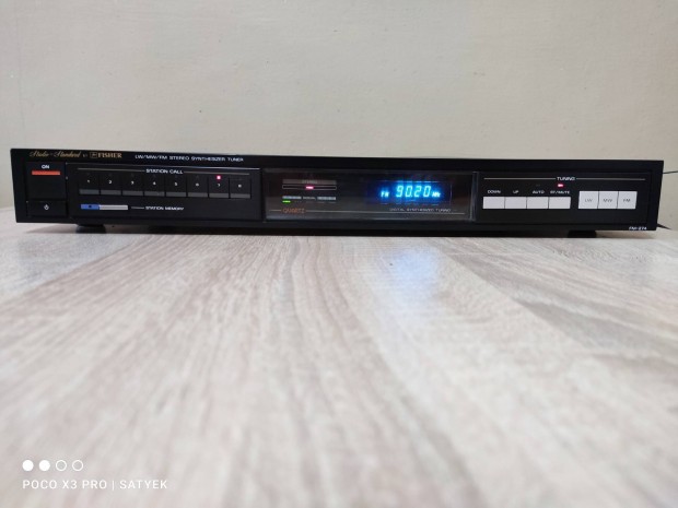 Fisher FM-274 hifi lw, mw, fm rdi tuner deck 