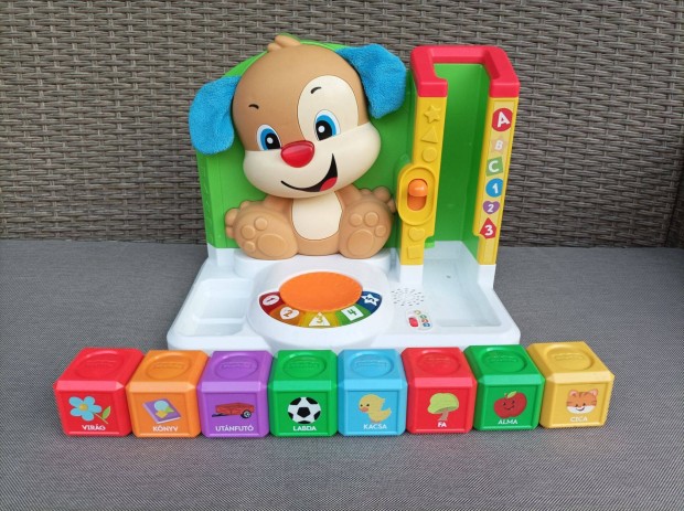 Fisher Price Els szavak kutyusos tanulkzpont alkatrsznek (hibs)