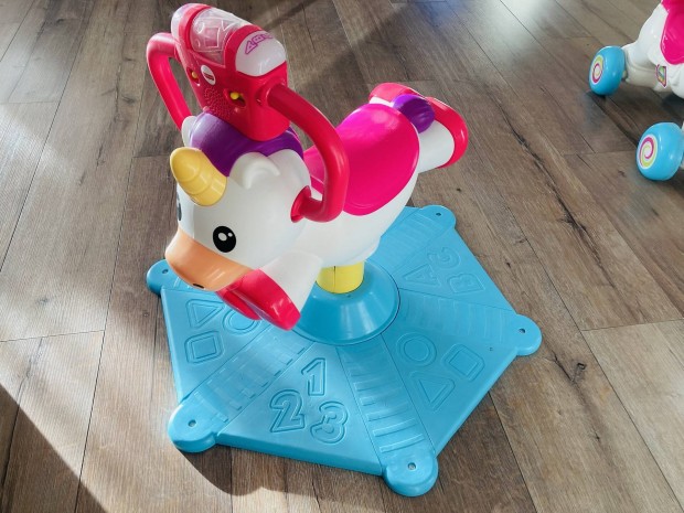 Fisher-Price Hipp Hopp ugrálj és pörögj ugráló unikornis