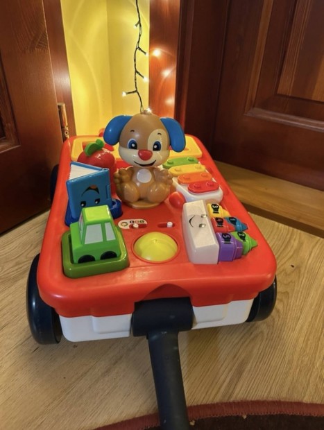 Fisher-Price Tanul kutyusos kocsi angol magyar oktat jtk