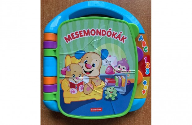 Fisher Price dalol meseknyv