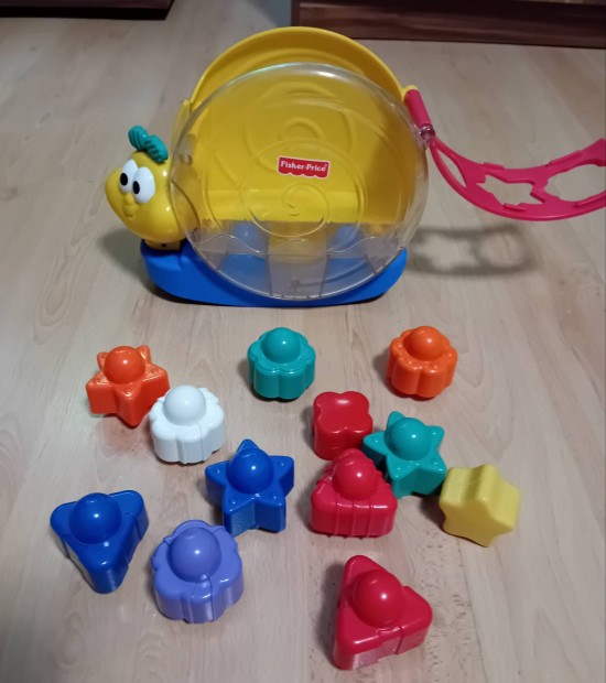 Fisher Price formabedobls zenl csiga, gyerek lke, kismotor