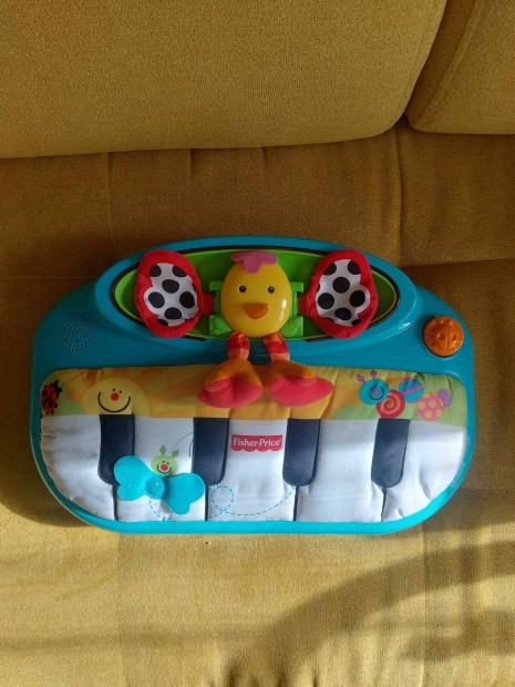 Fisher Price gyerek zenls zongora