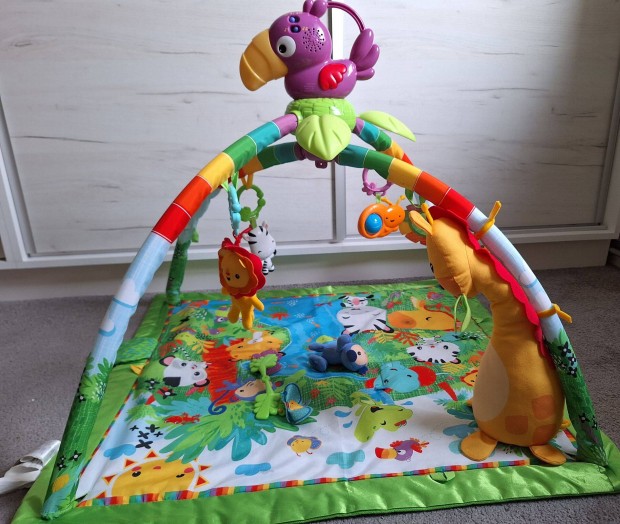 Fisher Price játékszőnyeg, a zenélő erdő