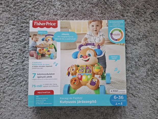 Fisher Price kutyusos j�r�sseg�t� (doboz�ban)