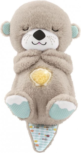 Fisher-Price szunnyadó vidra lágy zenével. OUTLET termék