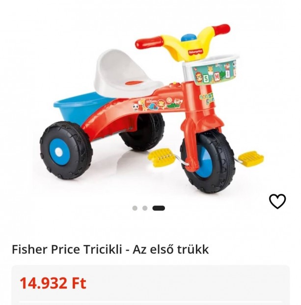 Fisher Price tricikli