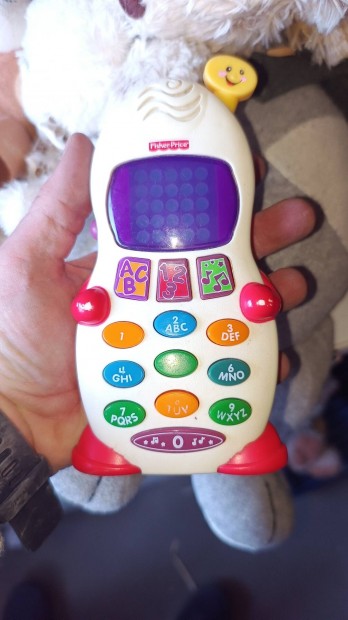 Fisher Price zenl, nekl "okostelefon", magyar nyelv 