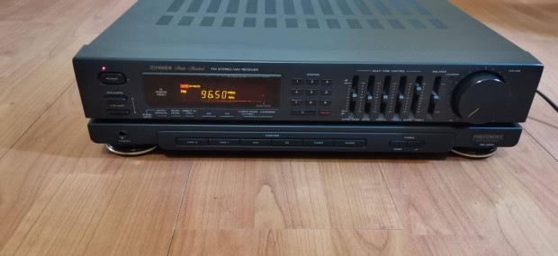 Fisher RS-9010 sztereó erősítő EQ , sinus 2x50watt / 8 Ohm