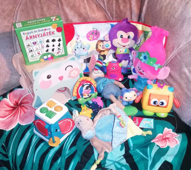 Fisher price, Playgo játék, baba játékcsomag
