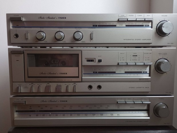 Fisher retro hifi 3 rszes