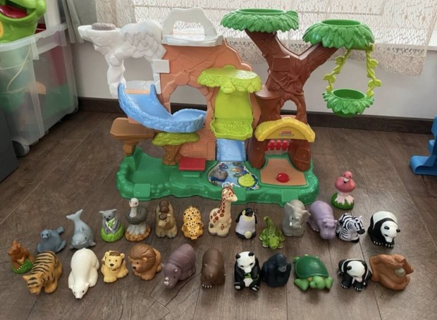 Fisherprice Littlepeople Zoo hangutnz llatkert + 25db llattal