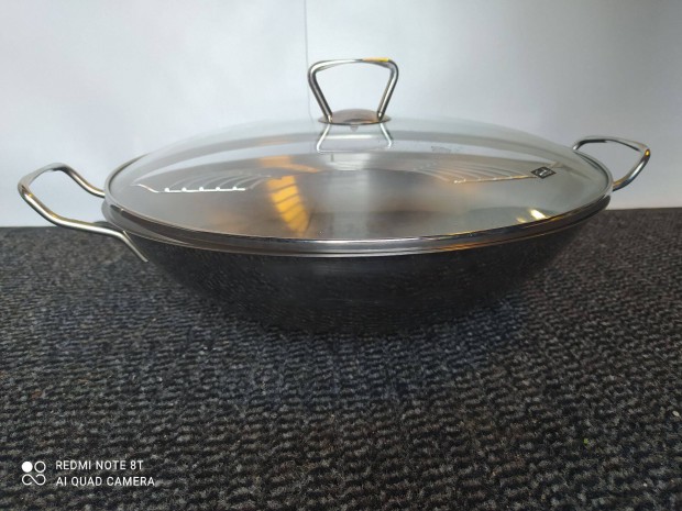 Fissler Wok Kumning 36 cm, vegfedvel