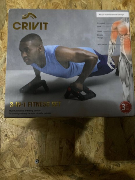 Fitness set, edző készlet 3az1ben