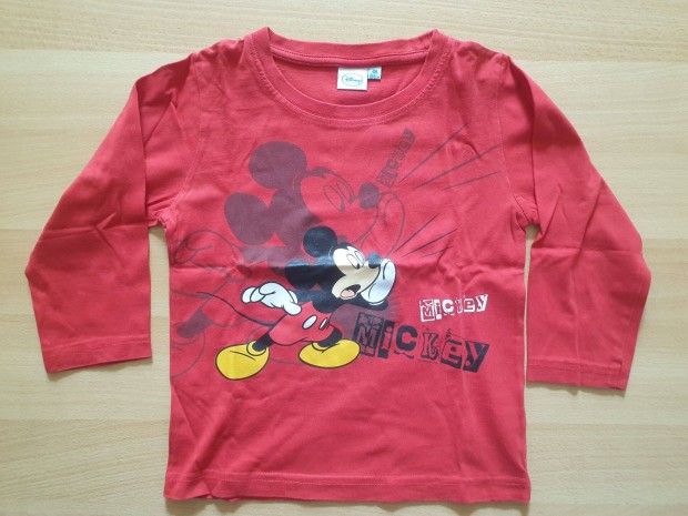 Fi, Mickey egeres hossz ujj , pl 104 / 110 -es mretben