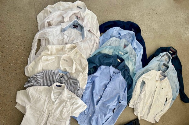 Fiú ingek, 156,164, XS méretben, Logg, Smog, H&M márkájuak
