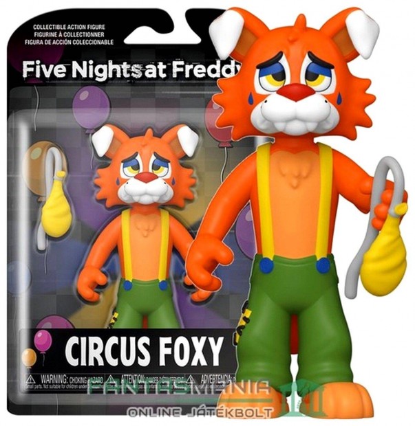 Five Nights at Freddys 14 cm Fnaf Circus Foxy rka figura