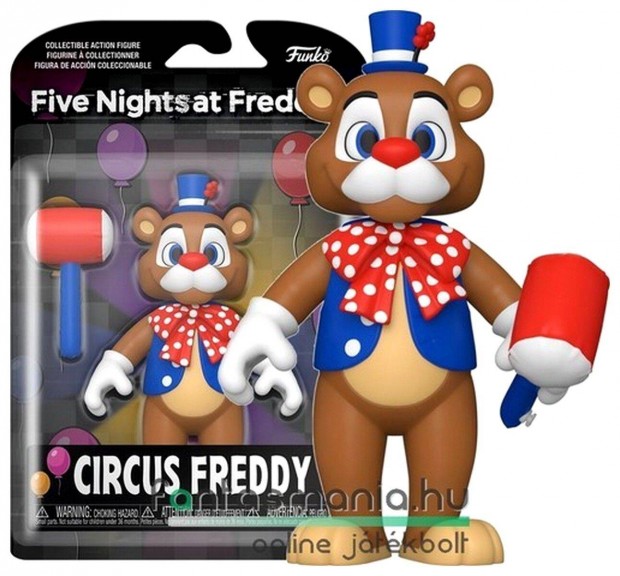 Five Nights at Freddys 14 cm Fnaf Circus Fredy Freddi maci figura