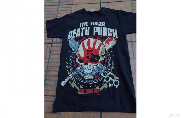 Five finger death Punch kt oldalon nyomott rock motoros pl S M