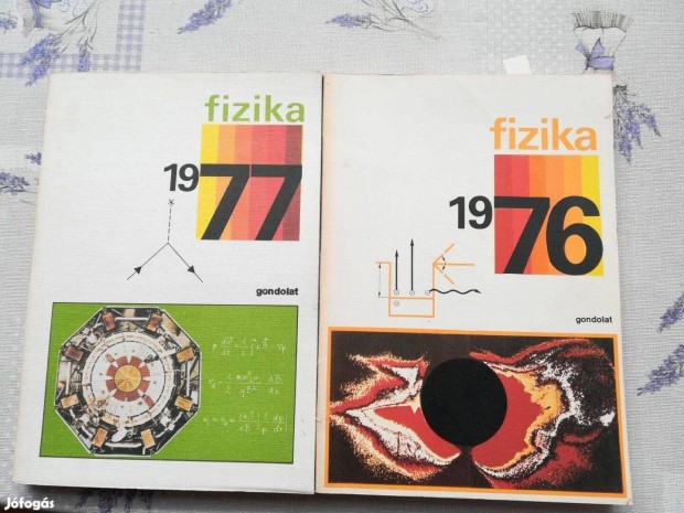 Fizika 1976 + 1976 két könyv együtt 1000 Ft