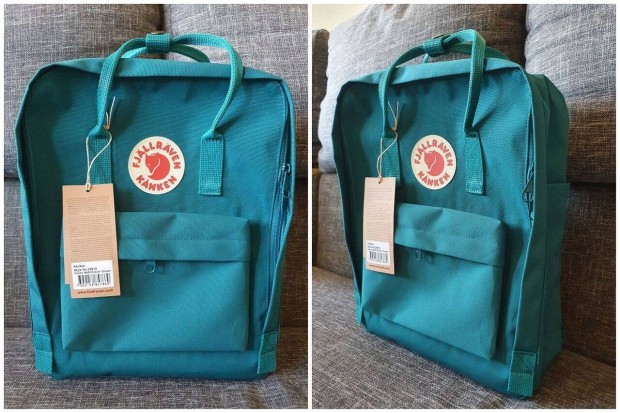 Fjallraven Kanken Ocean green szn, 16 liter, j tska