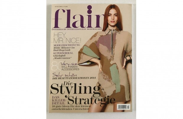 Flair nmet nyelv divatmagazin, jsg - 2014. mrcius