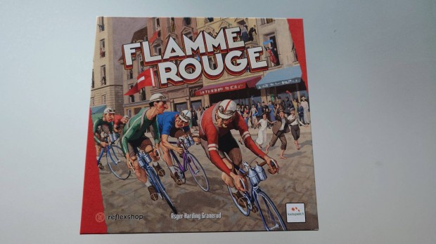 Flamme Rouge biciklis trsasjtk