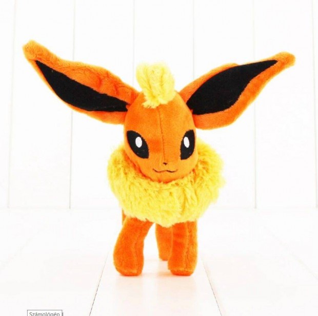 Flareon Pokmon Pokemon plss 17cm j szmlval kszleten